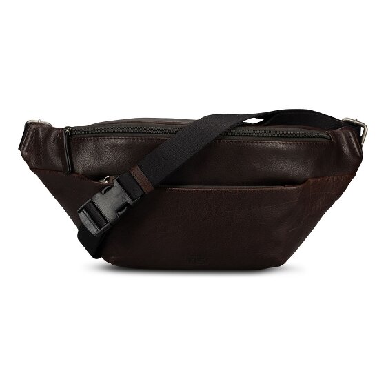 Jost Glasgow Marsupio Protezione RFID Vera Pelle 36 cm