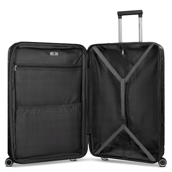 Franky London 4 ruote Carrello L 74 cm espandibile