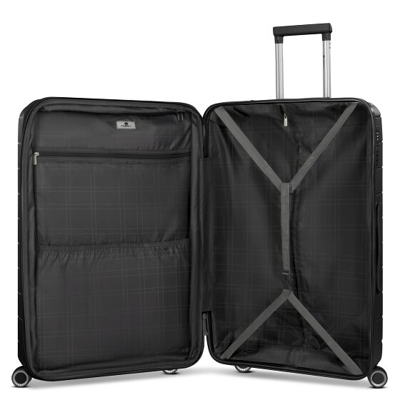 Franky London 4 ruote Carrello L 74 cm con piega di espansione