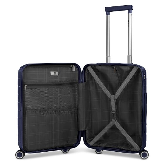 Franky London 4 ruote Trolley cabina S 55 cm espandibile