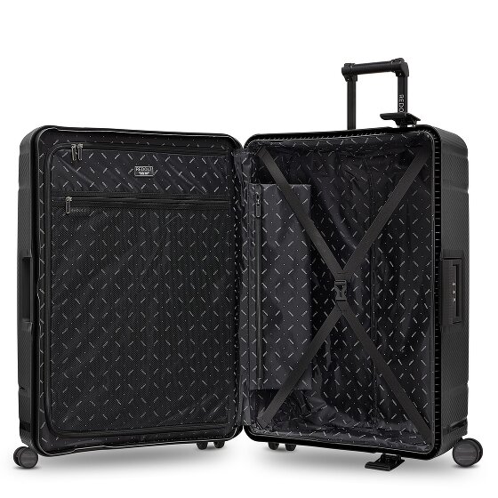 Redolz Essentials 15 Set di valigie da 4 ruote con 4 ruote S+L con chiusura a tre punti
