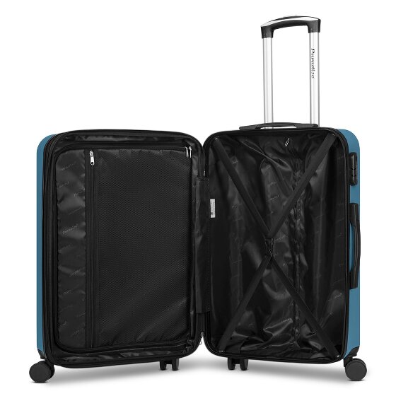 Check.In Paradise 2.0 4 ruote Set di valigie 3 pezzi espandibile