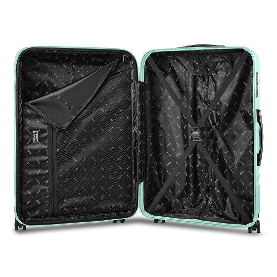 Redolz Pro ABS 4 ruote Carrello 74 cm espandibile