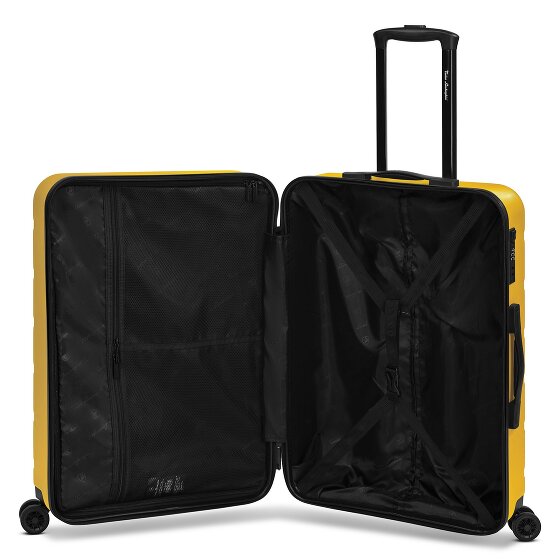 Tonino Lamborghini Bologna 4 ruote Set di valigie 3 pezzi