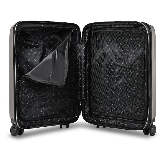 Redolz Set di valigie Essentials 14 2 pezzi trolley da cabina con piega elastica e beauty case