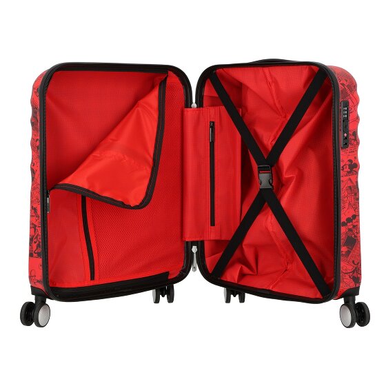 American Tourister Wavebreaker Disney 4 ruote Carrello della cabina 55 cm
