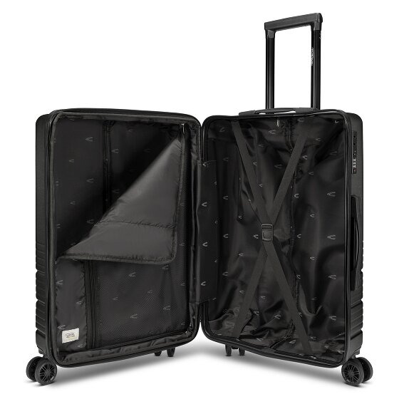camel active Hanoi 4 ruote Set di valigie 3 pezzi con piega di espansione
