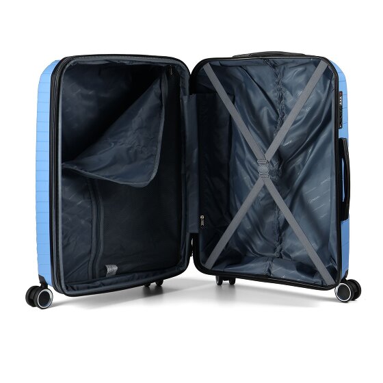 Benzi 5808 4 ruote Carrello 65 cm con piega di espansione