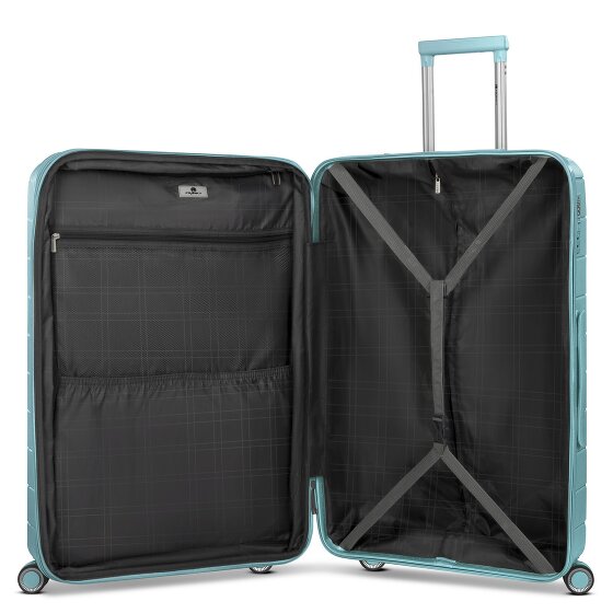 Franky London 4 ruote Carrello L 74 cm con piega di espansione