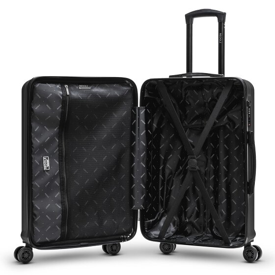Redolz Essentials 07 3-SET 4 ruote Set di valigie 3 pezzi
