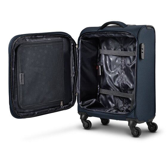 Wenger Beaumont 4 ruote Carrello della cabina S 54 cm con piega di espansione