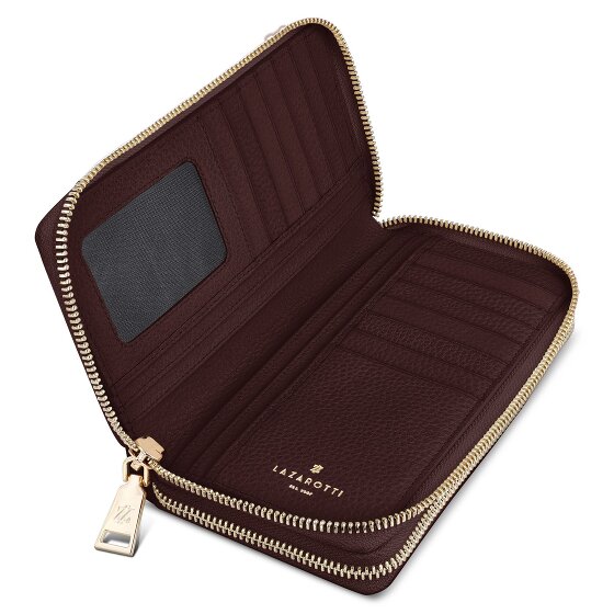 Lazarotti Bologna Leather Portafoglio Protezione RFID Pelle 20 cm