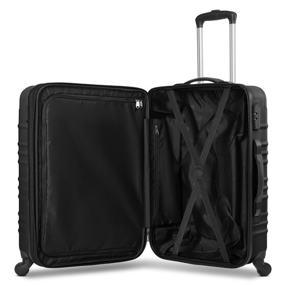 Wenger Amplar Evo 4 ruote Set di valigie 3 pezzi con piega di espansione