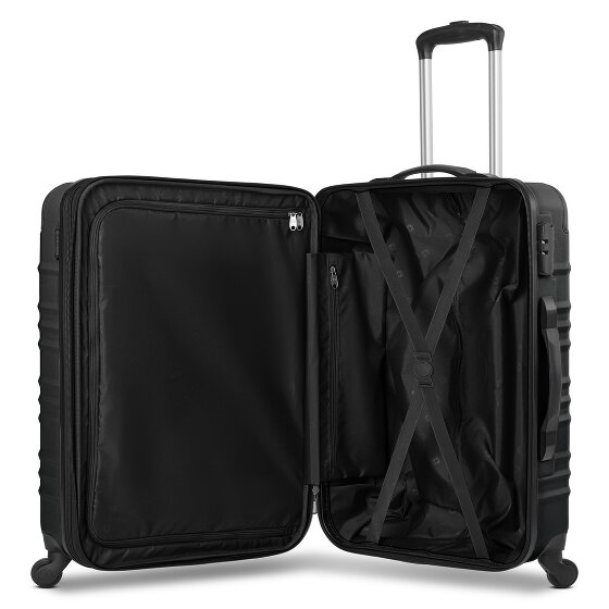 Wenger Amplar Evo 4 ruote Set di valigie 3 pezzi con piega di espansione