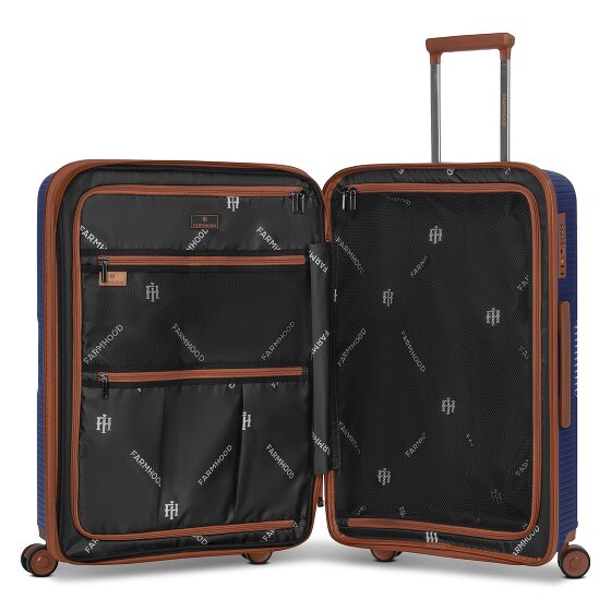 Farmhood Eco Edition 02 4 ruote Set di valigie 3 pezzi con piega di espansione