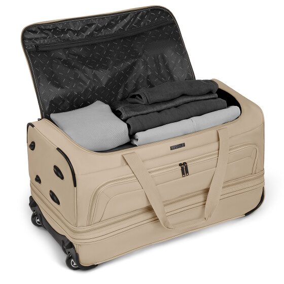 Redolz Borsa da viaggio Duffle Essentials a 2 ruote, 70 cm di lunghezza, espandibile
