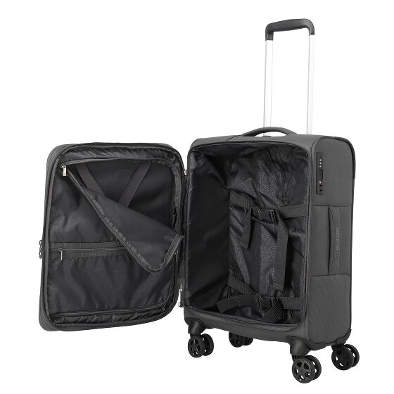 Travelite Cubis 4 ruote Trolley cabina S 55 cm espandibile
