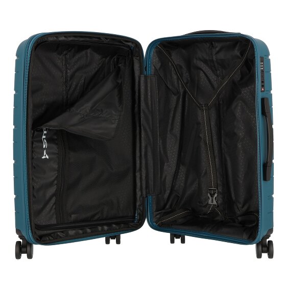Polestream Strz by Asteroid 4 ruote Carrello M 64 cm con piega di espansione