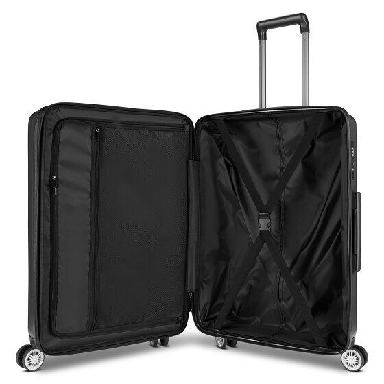 Bric's Cervia 2.0 4 ruote Carrello M 69 cm con piega di espansione