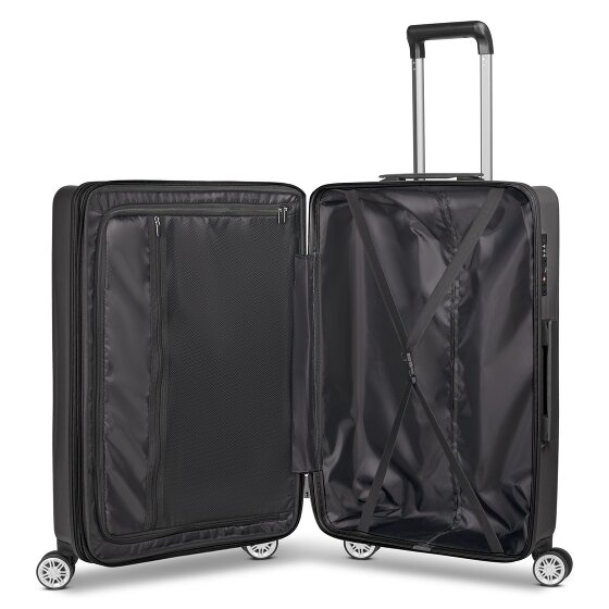 Bric's Cervia 2.0 4 ruote Carrello M 69 cm con piega di espansione