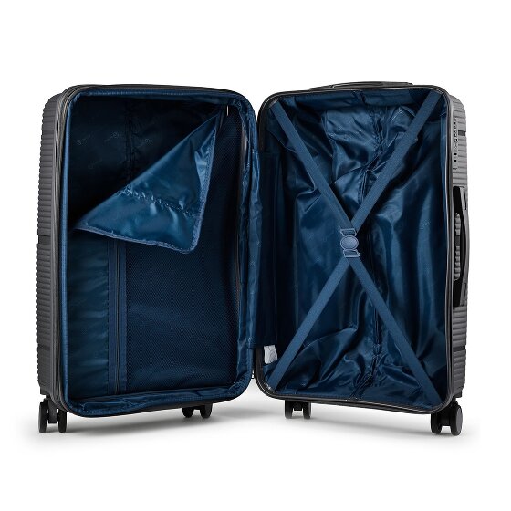 Benzi 5899 4 ruote Carrello M 57 cm espandibile