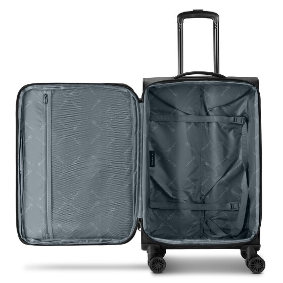 bugatti Valencia Soft 4 ruote Carrello M 65 cm con piega di espansione
