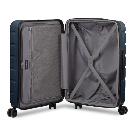 Saxoline Miami 4 ruote Carrello M 65 cm espandibile