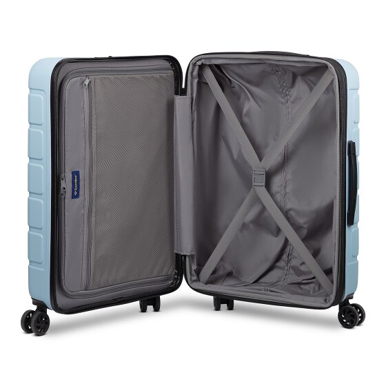 Saxoline Miami 4 ruote Carrello M 65 cm con piega di espansione