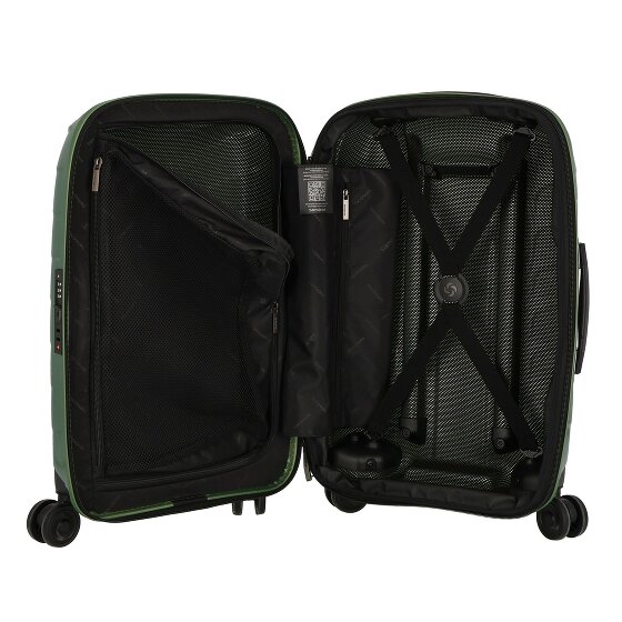 Samsonite Attrix 4 ruote Carrello della cabina 55 cm con piega di espansione