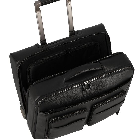 Piquadro Modus Special 2 ruote Carrello business Pelle 44 cm Scomparto per laptop