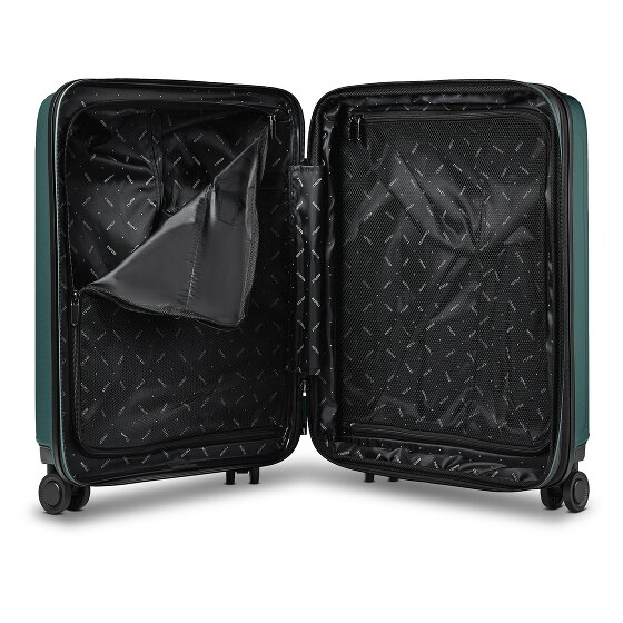 Redolz Set di valigie Essentials 14 2 pezzi trolley da cabina con piega elastica e beauty case