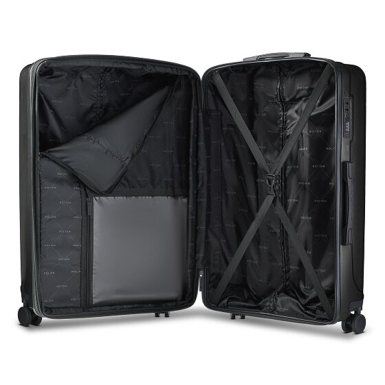 Police New York 4 ruote Carrello L 72 cm espandibile