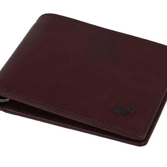 Braun Büffel Portafoglio Country RFID in pelle 11 cm con fermasoldi