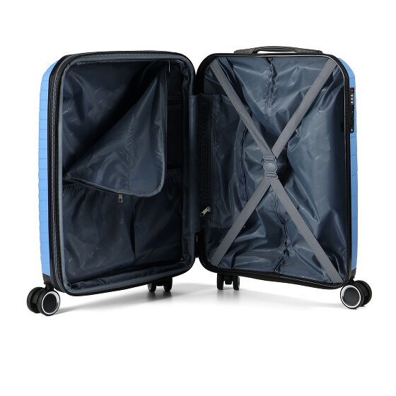 Benzi 5808 4 ruote Carrello della cabina 55 cm con piega di espansione