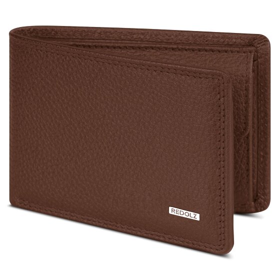 Redolz Leather Essentials QF portafoglio piccolo RFID in pelle 10,5 cm