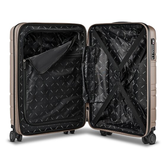 Redolz Essentials 11 4 ruote Trolley cabina 55 cm espandibile