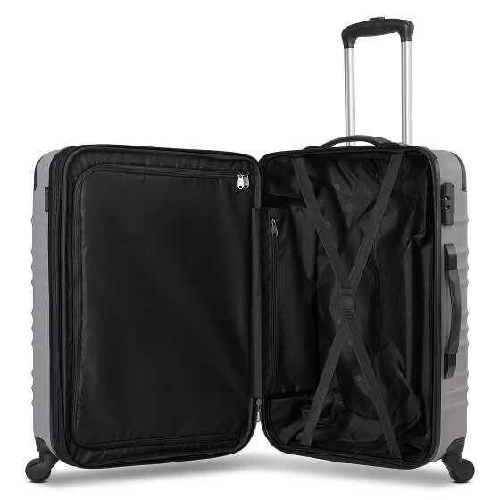 Wenger Amplar Evo 4 ruote Carrello M 65 cm con piega di espansione