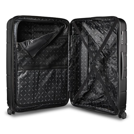 Redolz Essentials 11 4 ruote Set di valigie 3 pezzi espandibile