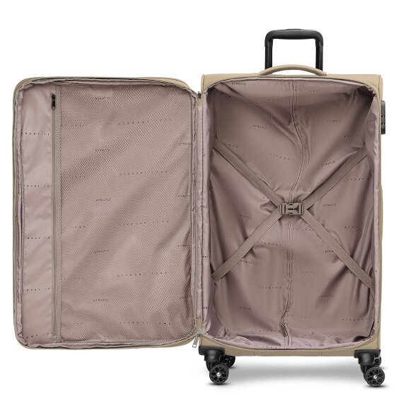 Stratic taska Trolley a 4 ruote L 76 cm con piega a espansione