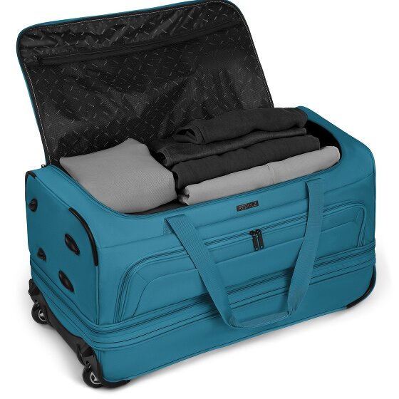 Redolz Borsa da viaggio Duffle Essentials a 2 ruote, 70 cm di lunghezza, espandibile