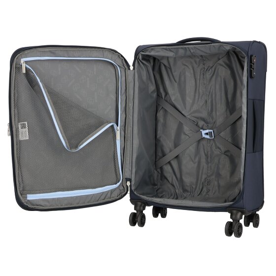 American Tourister Avantour 4 ruote Set di valigie 3 pezzi con piega di espansione