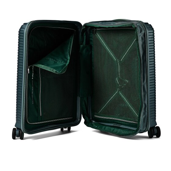 Polestream Paris 4 ruote Carrello della cabina 55 cm con piega di espansione