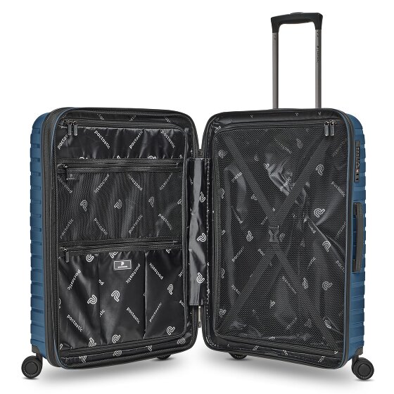Pactastic Collection 04 THE MEDIUM + 4 ruote Carrello M 66 cm con piega di espansione