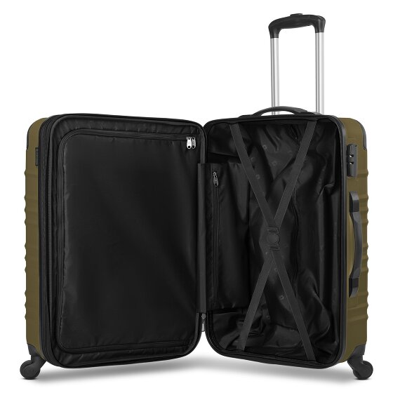 Wenger Amplar Evo 4 ruote Carrello M 65 cm con piega di espansione