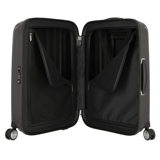 Samsonite Lite-Cube Dlx Chrome 4 ruote Carrello 68 cm