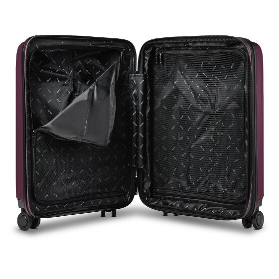 Redolz Set di valigie Essentials 14 2 pezzi trolley da cabina con piega elastica e beauty case