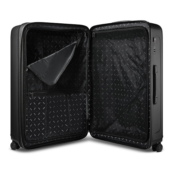 Redolz Set di valigie Essentials 14 a 4 ruote 2 pz. scomparto per laptop con piega elastica