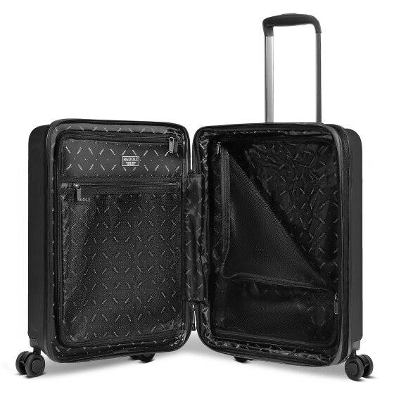 Redolz Set di valigie Essentials 14 a 4 ruote 2 pz. scomparto per laptop con piega elastica