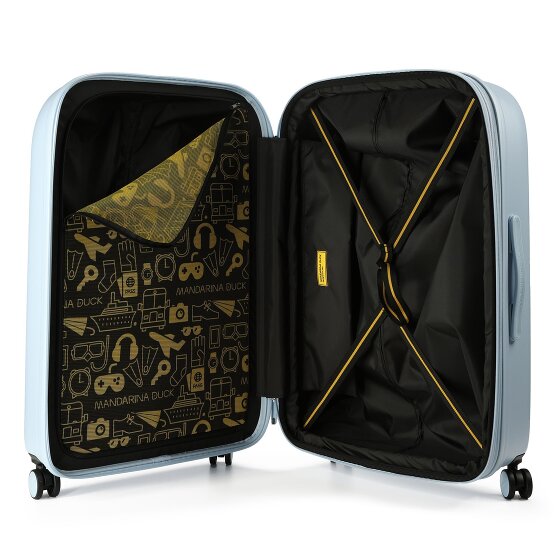 Mandarina Duck Logoduck + 4 ruote Carrello L 75 cm Mandarina Duck Logoduck + 4 ruote Carrello L 75 cm