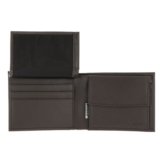 oxmox Leather Portafoglio Protezione RFID Vera Pelle 12 cm